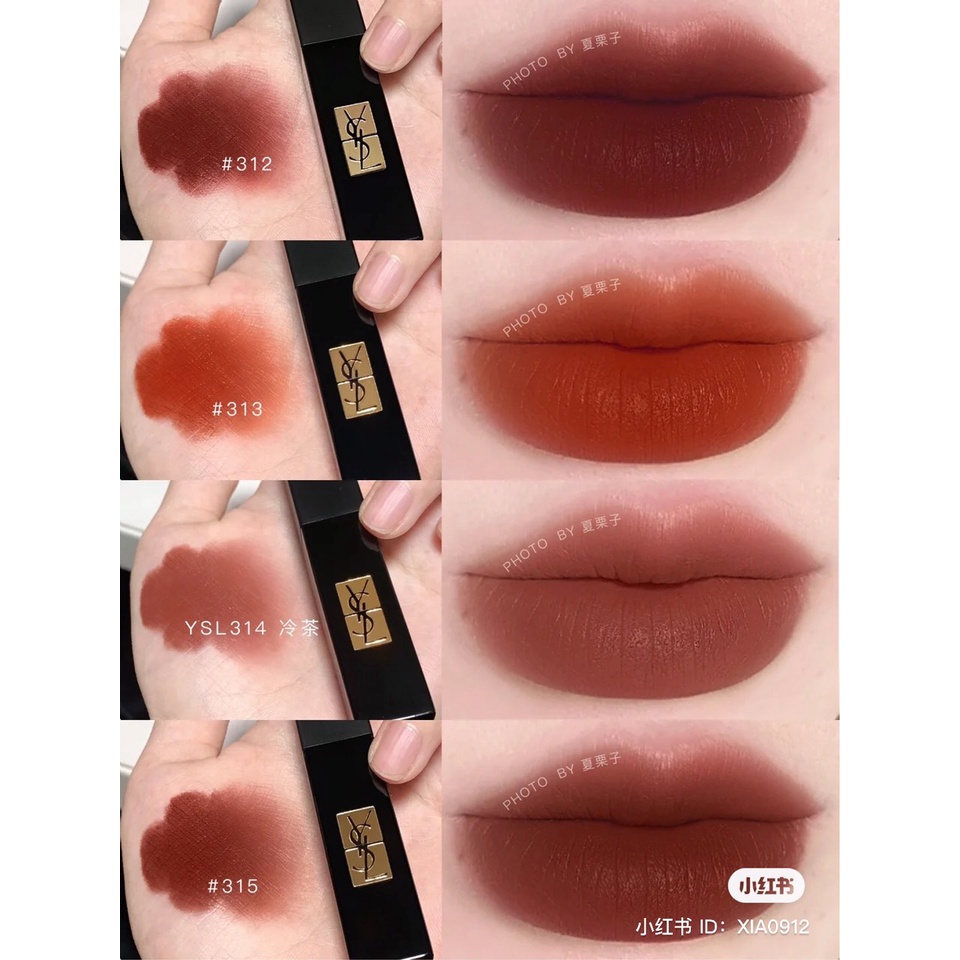 Son ysl slim Rouge Pur Couture, velvet radical, son ysl khắc tên Lipstick Offical Store
