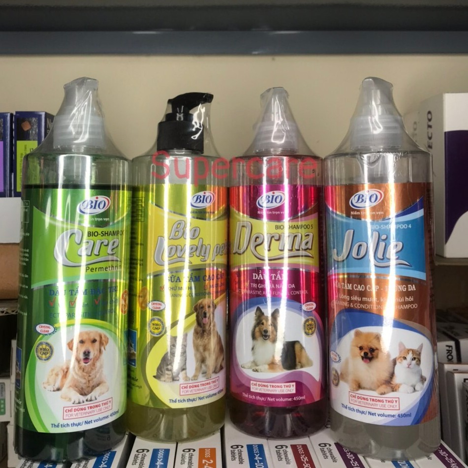 Sữa Tắm Bio 450ml Chăm Sóc Chó Mèo 🐕🐕🐈