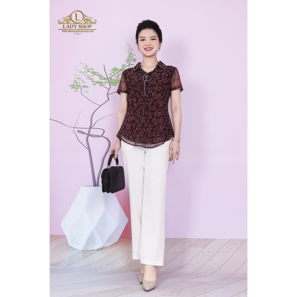 Áo Thun Lưới Trung Niên Ladyshop thời trang nữ cao cấp TK815