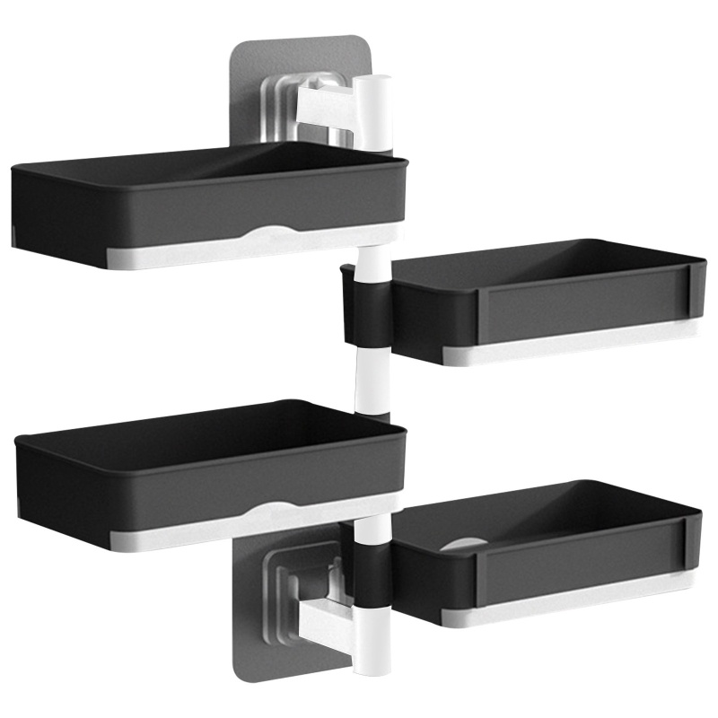 Giá Đỡ Xà Phòng 4 Tầng Gắn Tường Nhà Tắm Tiện Lợi