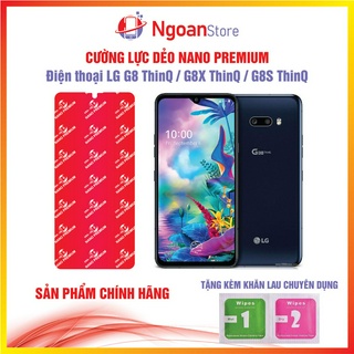 Cường lực dẻo nano cho điện thoại lg g8 thinq / g8x thinq / g8s thinq - ngoan store