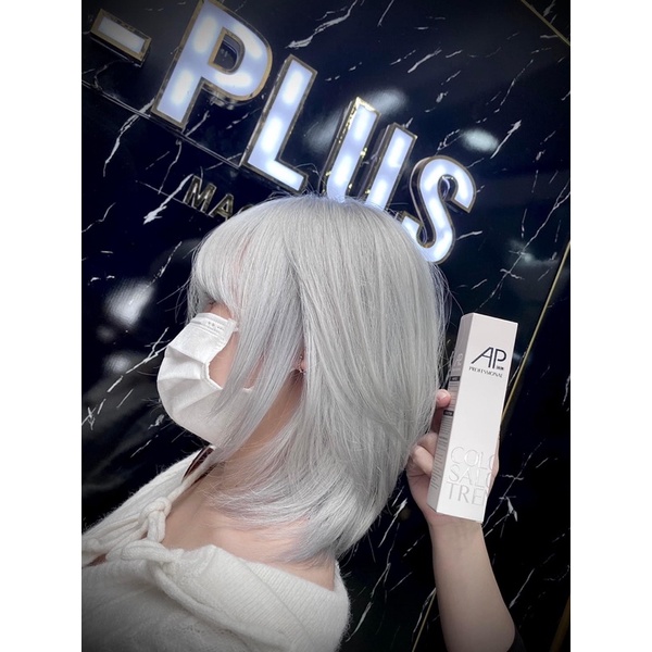Màu Nhuộm Tóc AP, Tplus 10/11 Silver Gray Khói Tuyết