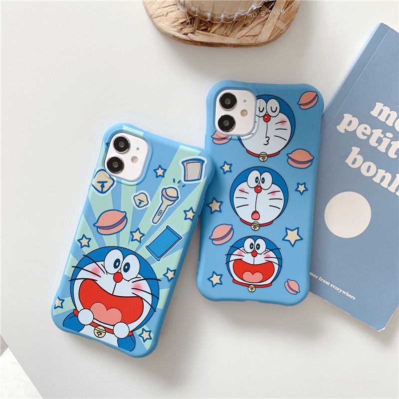 Ốp điện thoại silicon mềm eo mỏng in hình doraemon cho iPhone 12 Mini 12 Pro Max 11 Pro Max Xs Max X Xr 6 6S 7 8 Plus | BigBuy360 - bigbuy360.vn