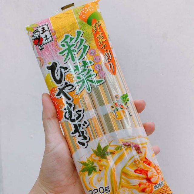 Mì somen rau củ ngũ sắc cho bé