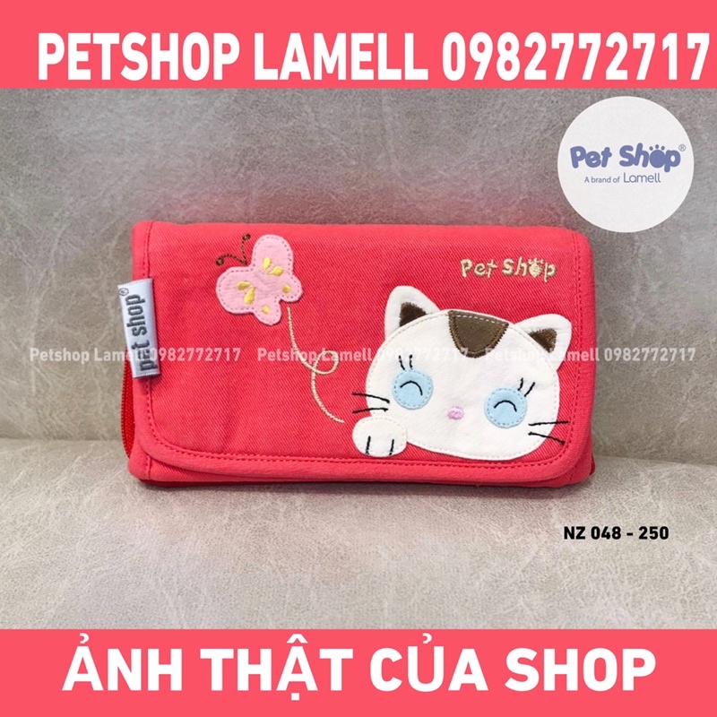 Bóp ví gấp đựng giấy tờ nhiều ngăn PETSHOP - NZ 048