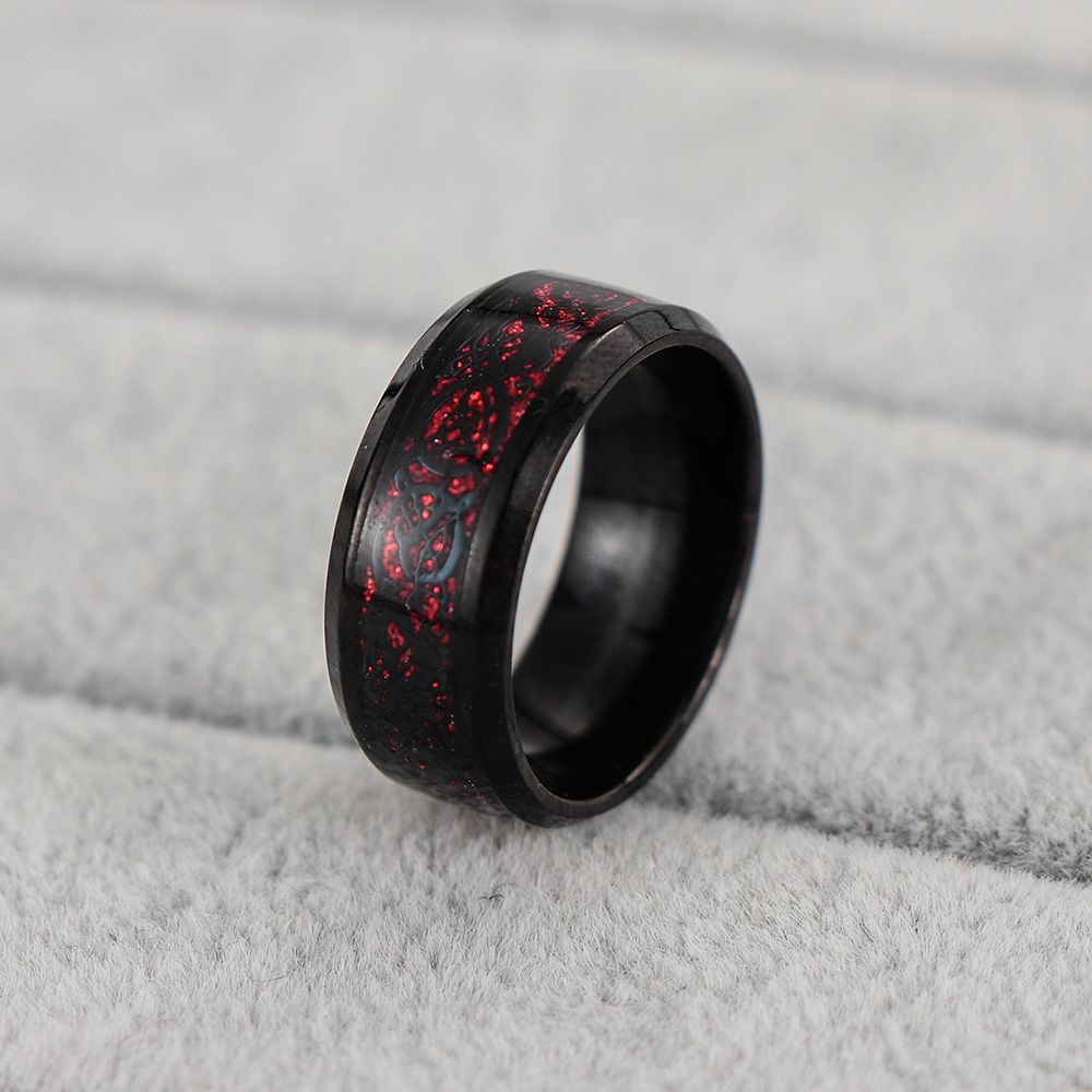 CLEVER Men's Rings Stainless Steel Material Size 6-13 Fashion Personality
