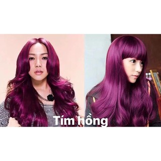 Phủ màu 5D Tím hồng pha sẵn