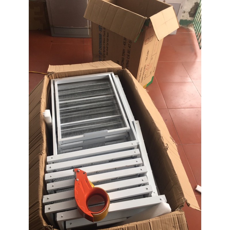 Khay Ấp Nhôm 30 Trứng Đảo Lăn Tự Động Hàng Công Ty