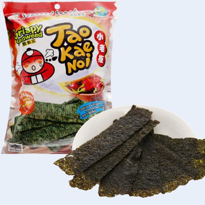 Snack Rong Biển Thái Lan - Rong Biển Sấy Giòn TaoKaeNoi - Gói 15g