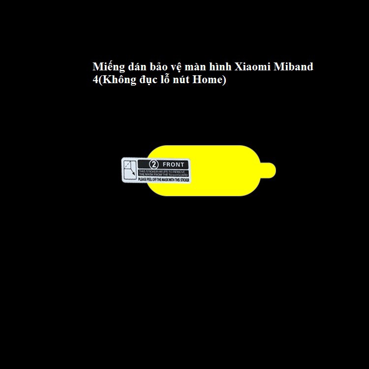 Miếng dán bảo vệ màn hình Xiaomi Miband 4 miband4 mi band 4(Full màn) Miband 5 miband5 chất lượng cao
