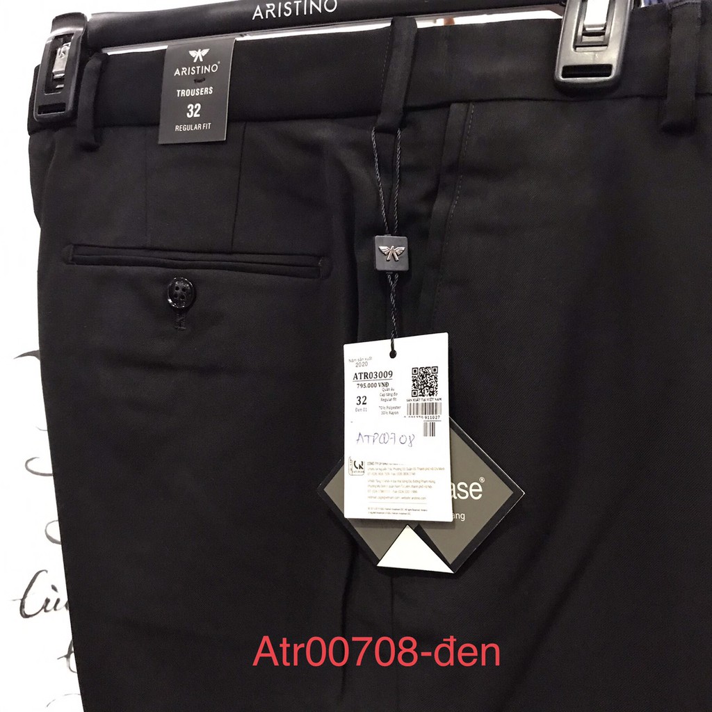 Quần tây chính hãng ARISTINO cạp TĂNG ĐƠ co giãn dễ chịu Atr00708- 5 MÀU | BigBuy360 - bigbuy360.vn