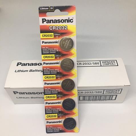 5 viên pin CR2032 Panasonic chính hãng