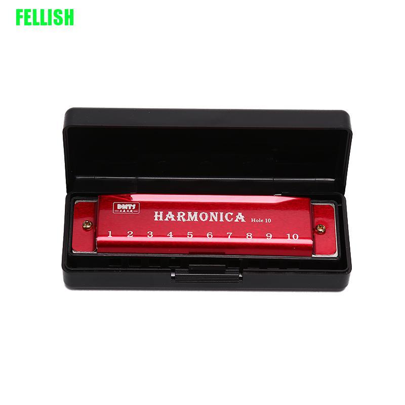 Kèn Harmonica 10 Lỗ Cho Người Mới Bắt Đầu Học 436v