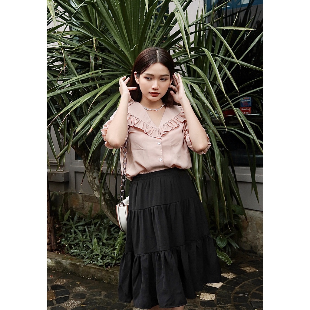 Chân Váy Xoè Ba Tầng Dễ Thương - BLV22056