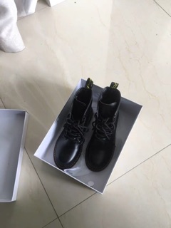 Giày boot đen cổ cao ( Kèm ảnh thật 2-3) ORDER