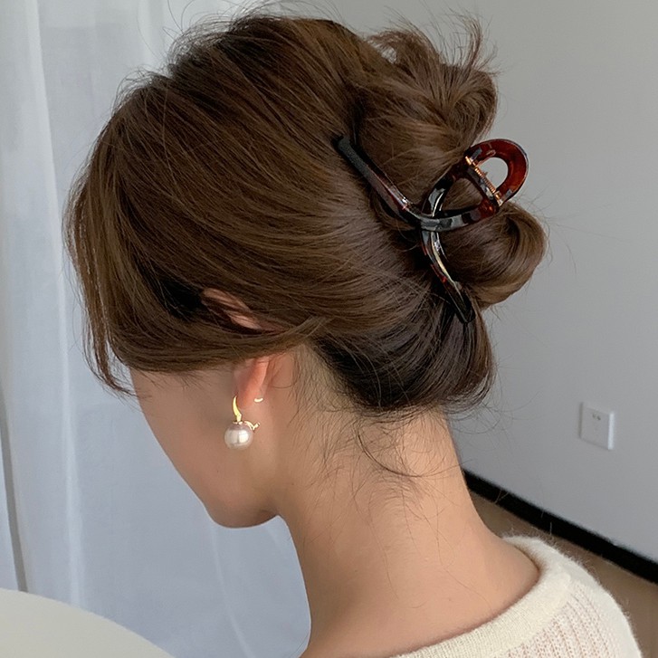 Kẹp Tóc Thời Trang Kiểu Giản Đơn Phong Cách Hàn Quốc Cho Nữ