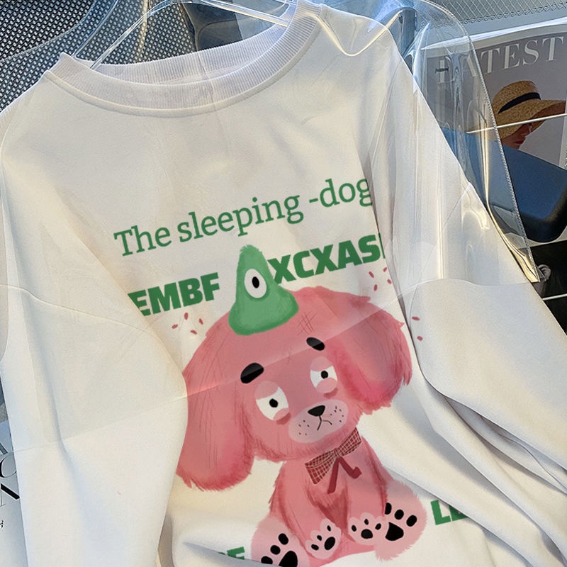 Áo Sweater Cổ Tròn In Họa Tiết Thời Trang Mùa Thu Mới Cho Nữ