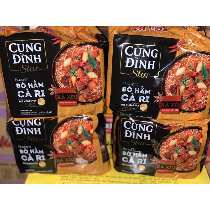 Mì cung đình Star Bò hầm cà ri, Thịt bằm cà chua 89g | BigBuy360 - bigbuy360.vn