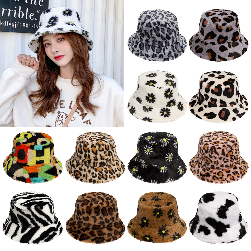 Nón Tai Bèo Phối Lông Mềm Ấm Áp Nhiều Màu Sắc Thời Trang Mùa Đông Cho Nữ