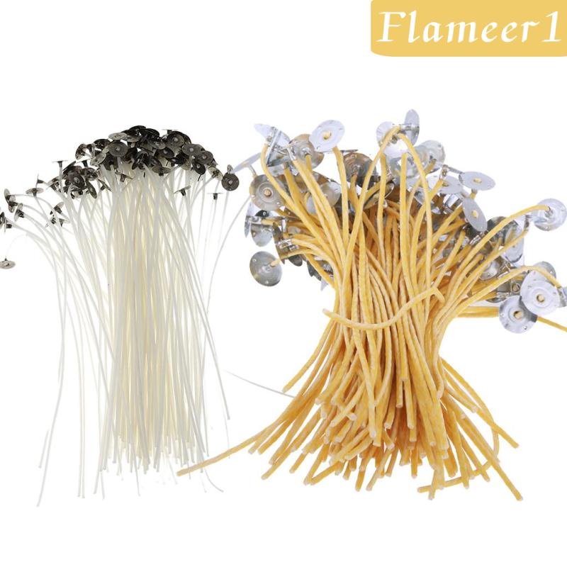 [Flameameer1] 50 Lõi Nến Sáp Ong 20cm Làm Nến DIY