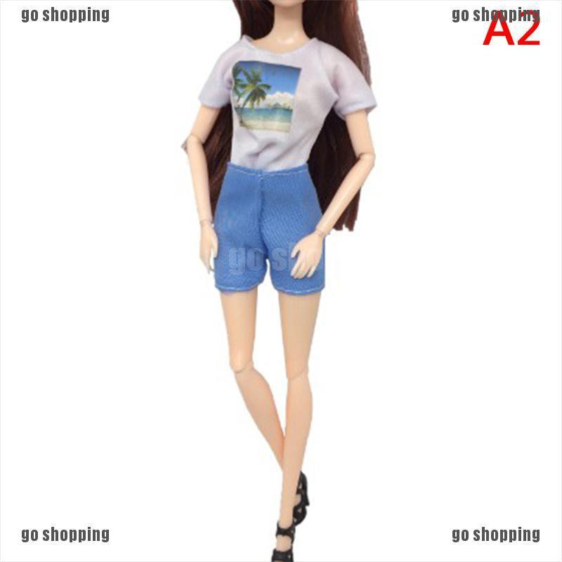 {go shopping}1set party doll clothes accessories doll top dress for boys girls best gift