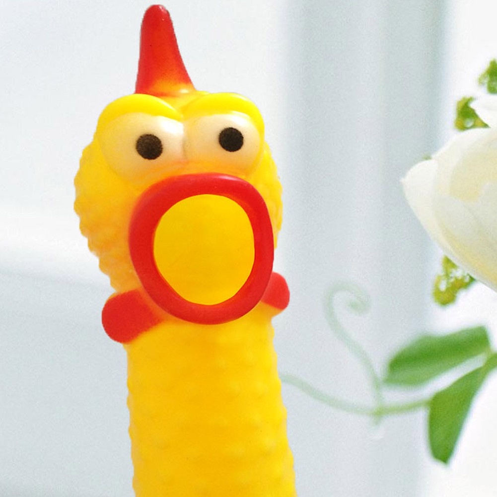 Gà cao su đồ chơi 17cm đáng yêu dành cho bé