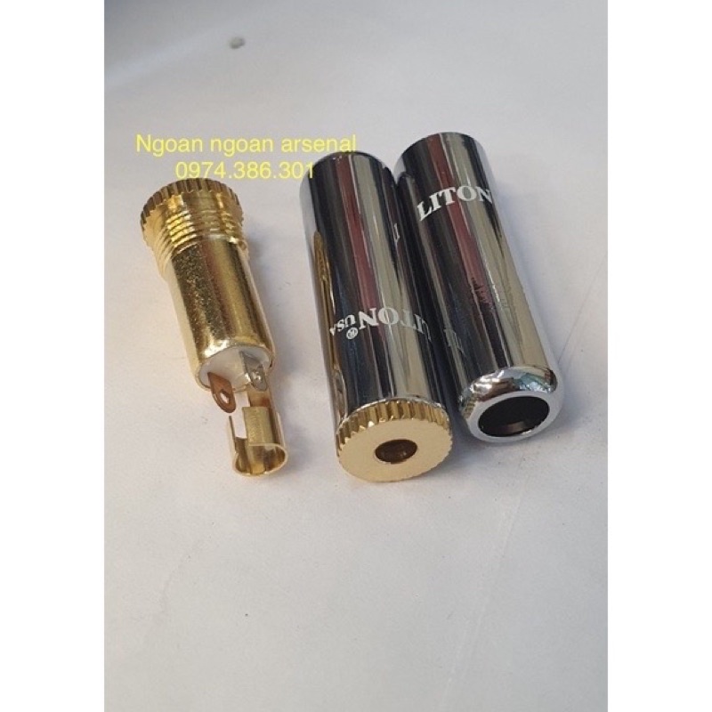 Dây chuyển 6 ly stereo (6,5ly ste) sang 3.5 âm cái chuẩn ste