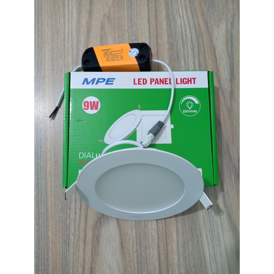 Đèn led âm trần 9w MPE RPL-9T ÁNH SÁNG TRẮNG -KHOÉT LỔ 130mm