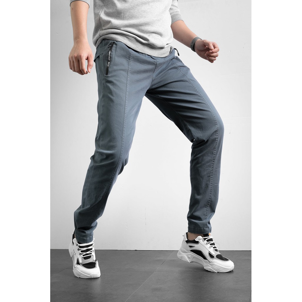 Quần Kaki Túi Khóa Kéo - Sico Menswear - Chất liệu KAKI Cao Cấp - Không Bai & Không Xù