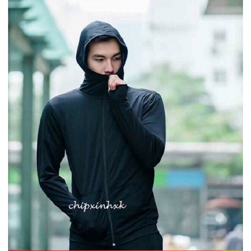 Áo chống nắng thông hơi nam vải kim cương chống tia UV 99% phiên bản cải tiến mới túi trong ngoài