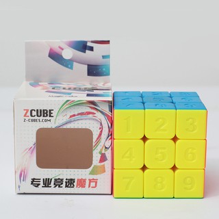 Z Cube Chữ Số & Z Cube 3x3 Mũi Tên