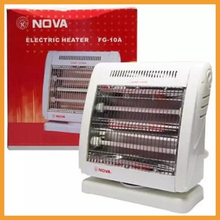 Quạt sưởi nova fg-10a 2 bóng công suất 800w sinh nhiệt tư đèn hallogen