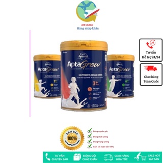 Sữa aptamil grow, aptagrow milk số 1+ 3+ 6 + hộp 900g nhập khẩu nội địa úc hàng bay aircargo date mới nhất