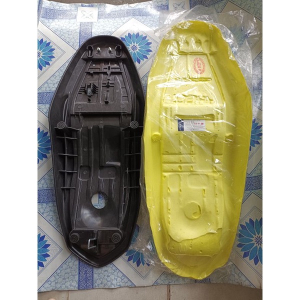 Combo đế + mút nệm yên xe Sirius FI độ 2 tầng