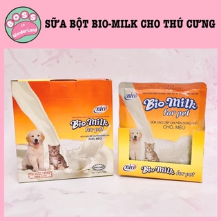 SỮA BỘT DINH DƯỠNG BIO MILK CHO THÚ CƯNG 100G
