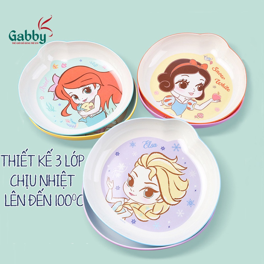 Đĩa Disney có miệng rót cho bé siêu dễ thương