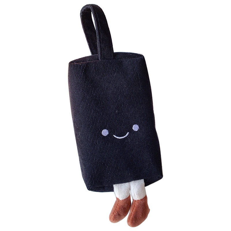 Túi Đựng Bút / Mỹ Phẩm Sức Chứa Lớn Bằng Vải Nhung Có Tay Cầm Dành Cho Người Lớn Và Trẻ Em