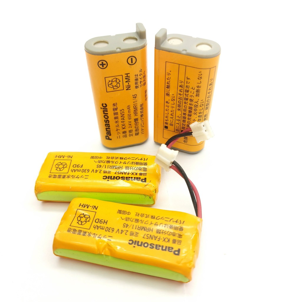 Pin NI-MH Panasonic 2.4V 650mAh,2.4V 630mAh