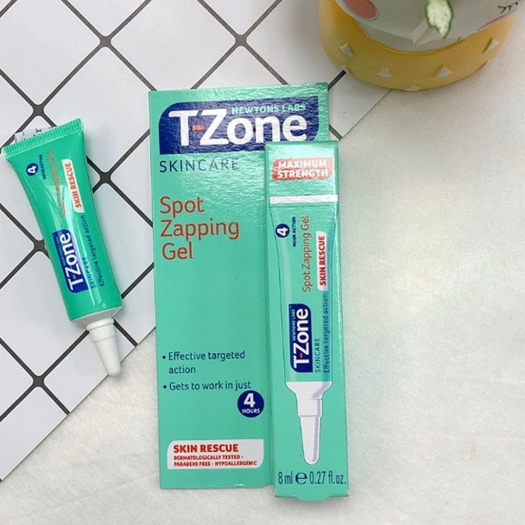 Gel Khóa Mụn Cấp Tốc Tinh Chất Tràm Trà T-Zone 8ml