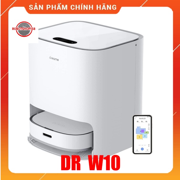 Robot hút bụi lau nhà Xiaomi Dreame Bot W10 - L10 Prime - Bản Quốc tế, hàng chính hãng