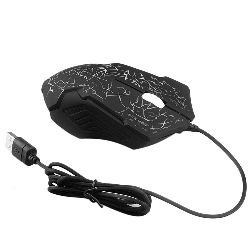 (orb) Chuột Gaming X9 Led Quang Học Có Dây Usb Cho Pc Laptop 4000dpi