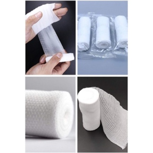 Cuộn băng gạc y tế sơ cứu đã được khử trùng có thể dùng băng vết thương trực tiếp- Tâm An Sports