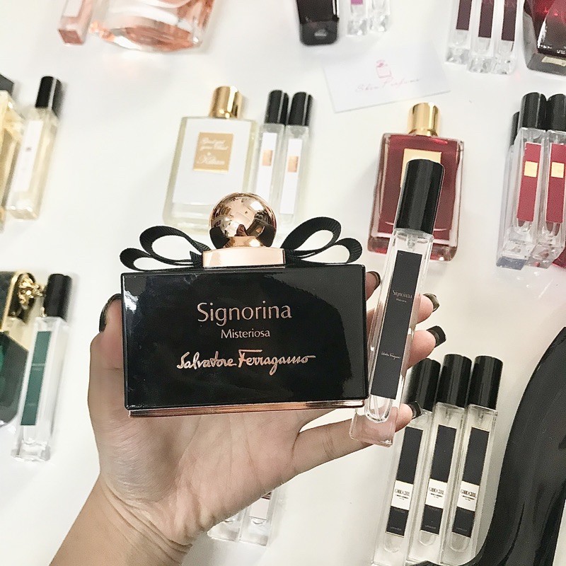 [ Mẫu Thử 10ml ] Nước Hoa Nữ Signorina Đen ⦿RHshop⦿