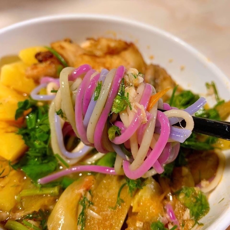 Bún rau củ ngũ sắc mix 5 vị EAT CLEAN healthy cho người ăn kiêng, tiểu đường hỏa tốc
