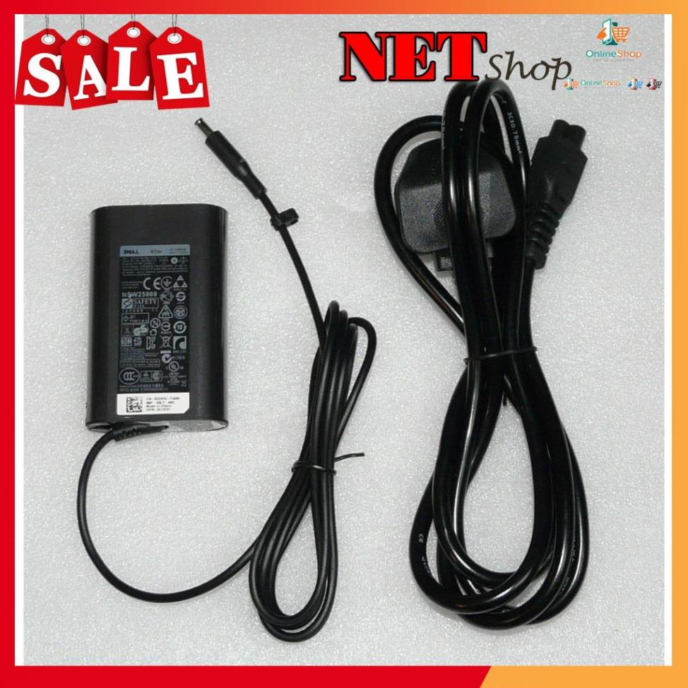 💖 Sạc Dell 19.5V 2.31A 45W Adapter Laptop Dell XPS 11 12 13 DA45NM131 LA45NM131 DA45NM131 Đầu kim nhỏ Zin