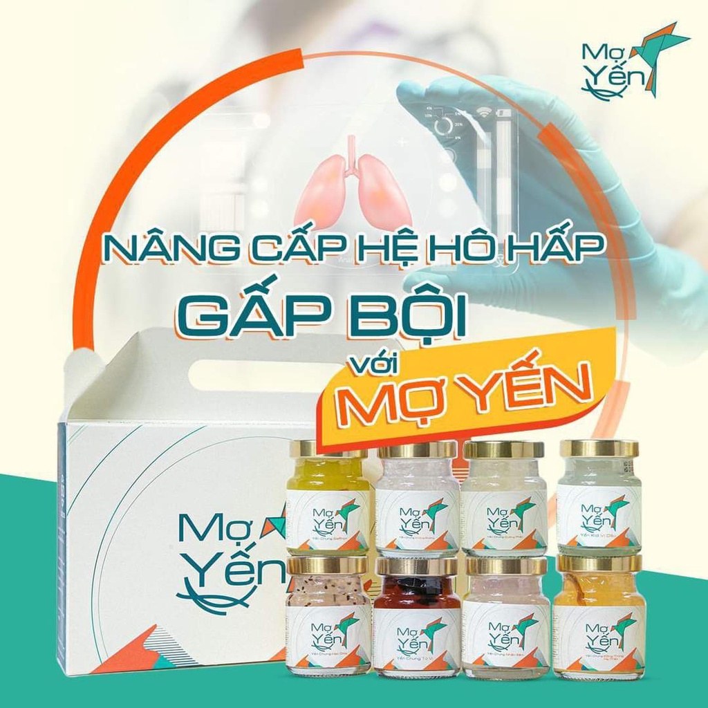 COMBO 5 HỦ YẾN CHƯNG CHO GIA ĐÌNH TĂNG MIỄN DỊCH - CHỨA 12GRAM YẾN TƯƠI