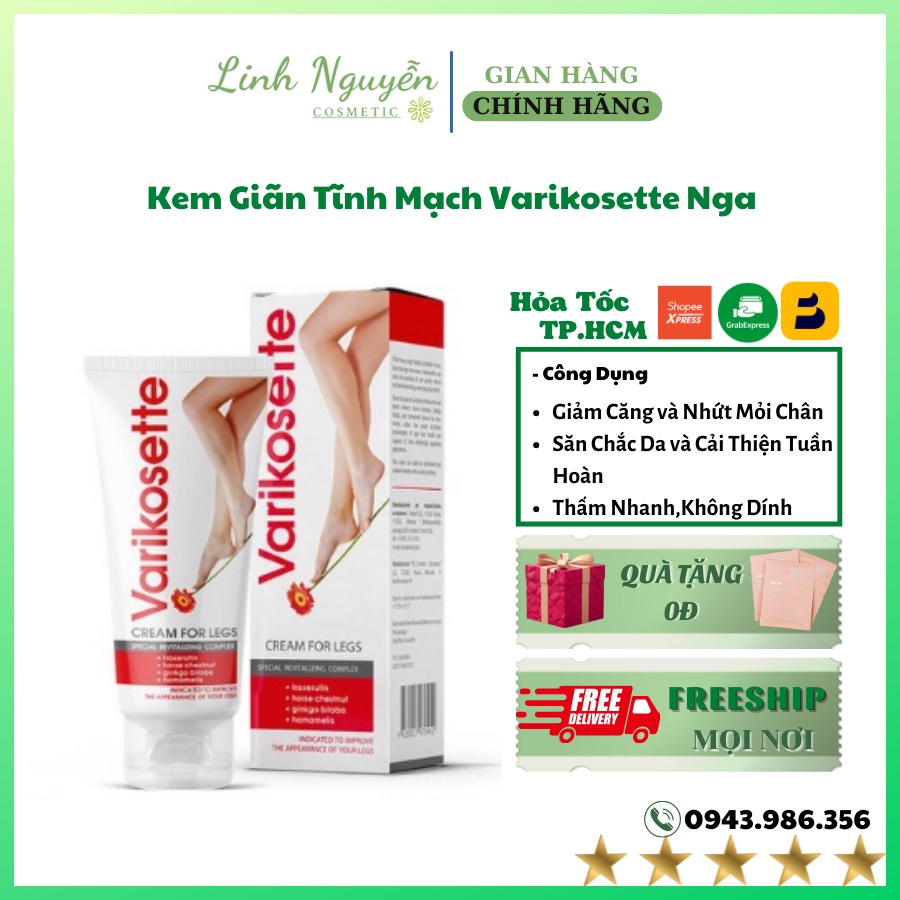 Kem Giãn Tĩnh Mạch Varikosette Nga