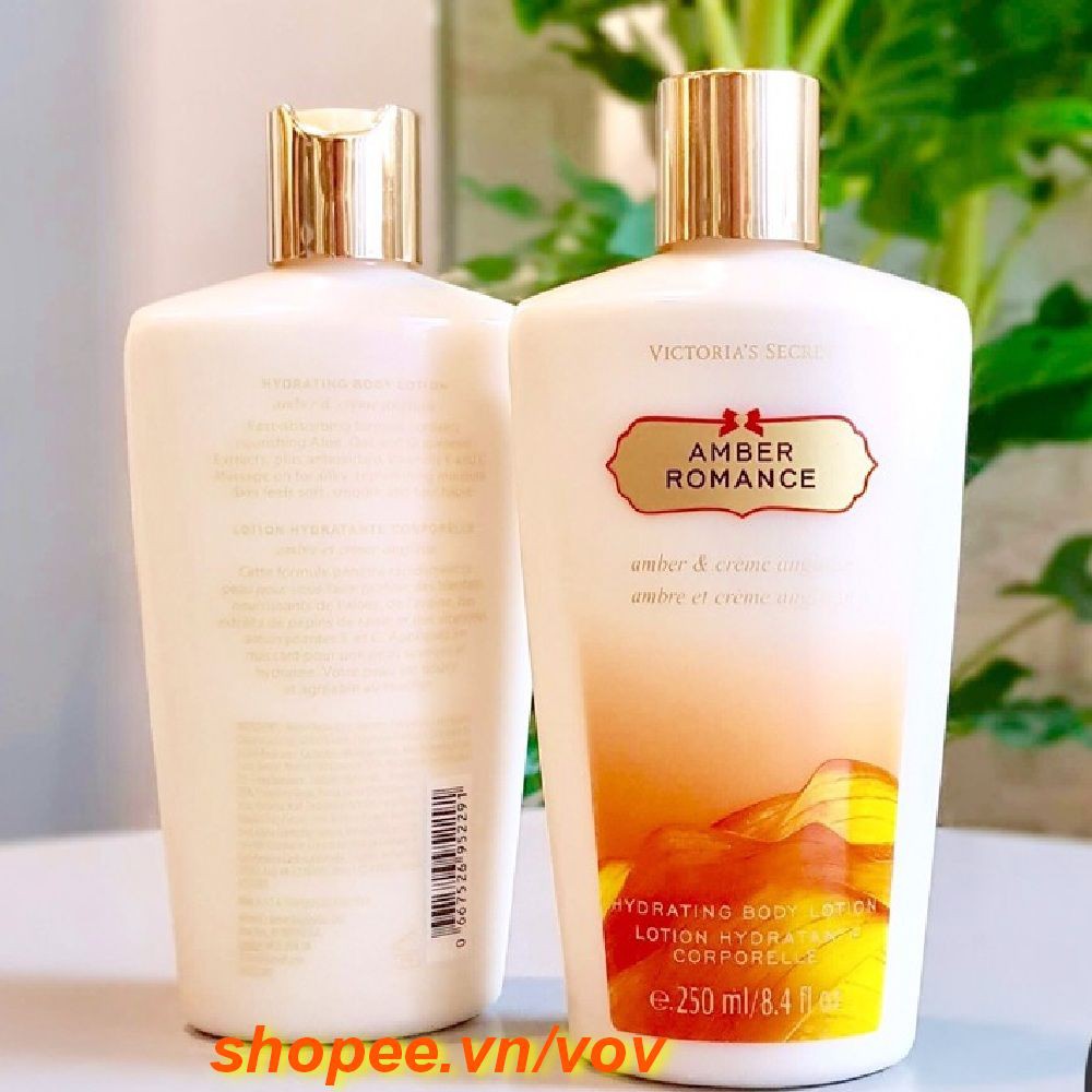 Sữa Dưỡng Thể Victoria’s Secret Amber Romance Lotion 250ml 100% chính hãng, vov cung cấp và bảo trợ