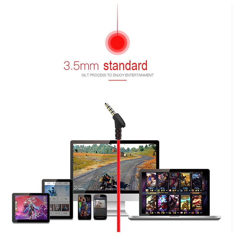 Tai nghe Gaming G-901 chuẩn Type-C/3.5 mm có Mic âm thanh chuẩn Stereo chuyên Game Mobile, PC PUBG/ROS/FreeFire/GTA
