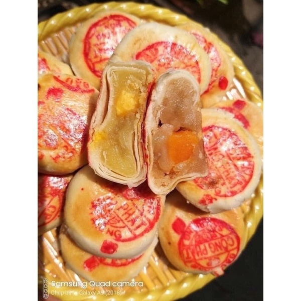 Combo 10 Bánh pía mini Công Phát mix nhân đậu môn trứng muối (bánh ngon dễ ăn không ngán)